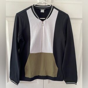 Venus knit color block sweater/sweatshirt